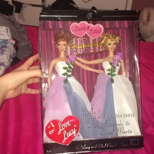 Lucy and Ethan Barbie dolls from “I️ love Lucy”